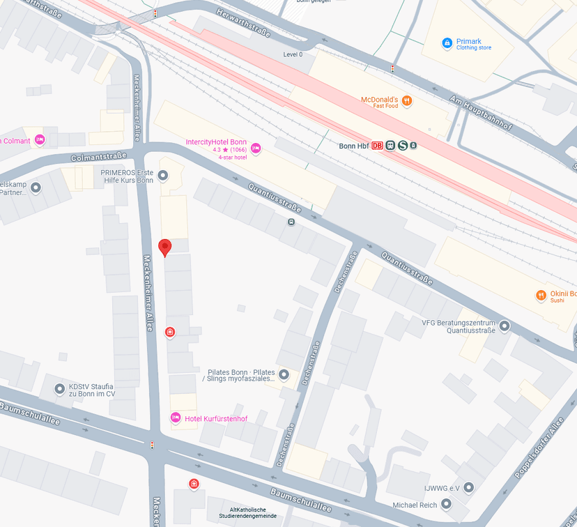 Bonn, Germany office illustration
